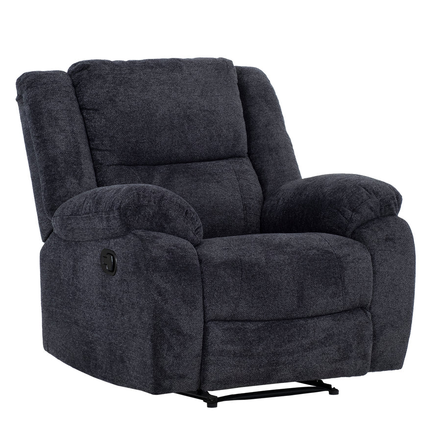 Chaise Inclinable Gris Foncé / Polyester / Matthews