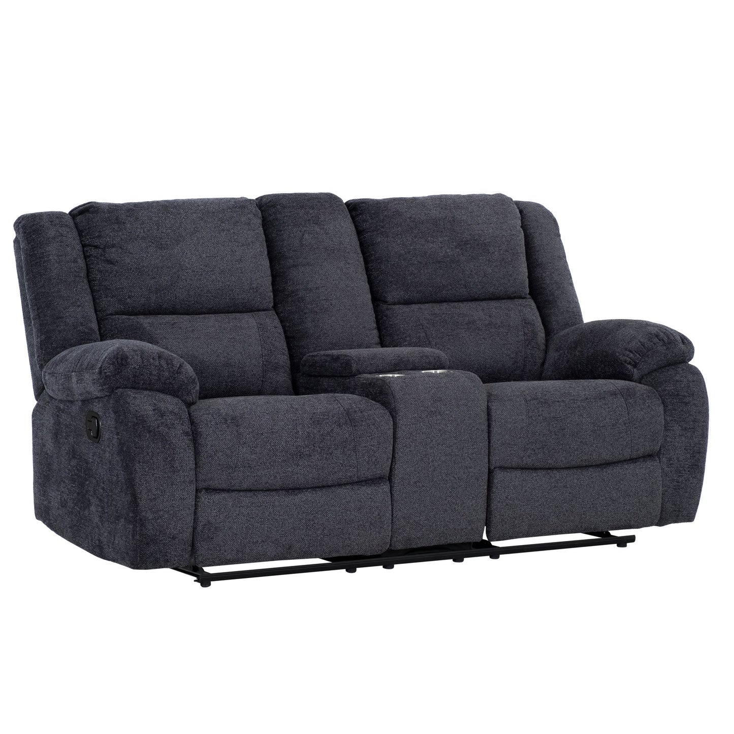 Causeuse Inclinable Gris Foncé / Polyester / Matthews