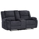 Causeuse Inclinable Gris Foncé / Polyester / Matthews