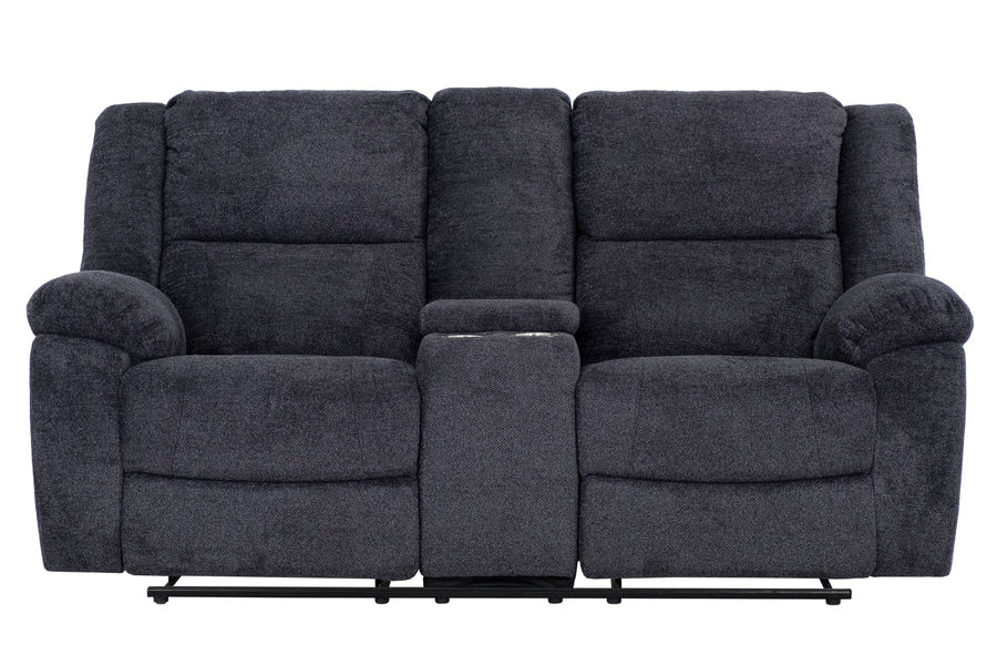 Causeuse Inclinable Gris Foncé / Polyester / Matthews