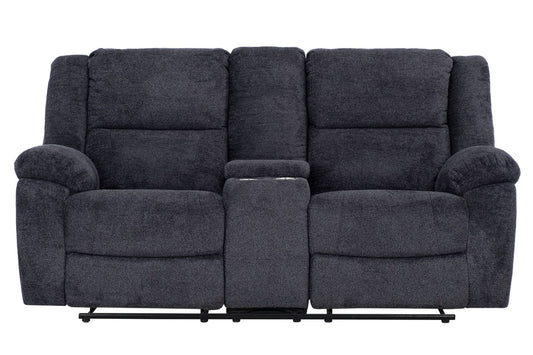 Causeuse Inclinable Gris Foncé / Polyester / Matthews