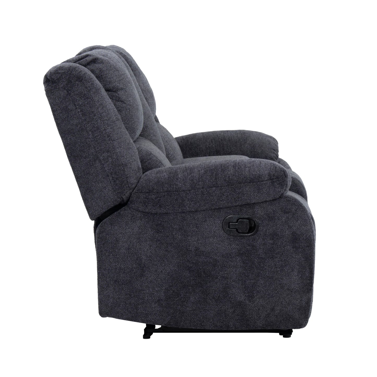 Causeuse Inclinable Gris Foncé / Polyester / Matthews