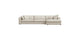 Sofa Sectionnel Beige Joelle