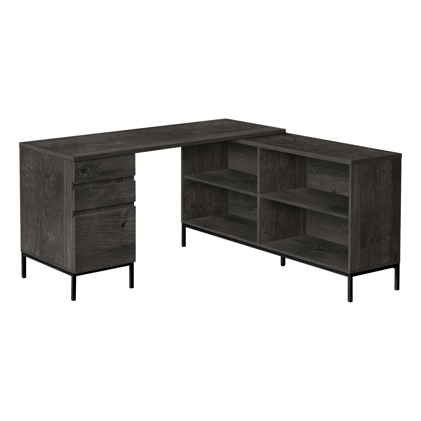 Bureau - 60"L / en Forme de L / #I7490
