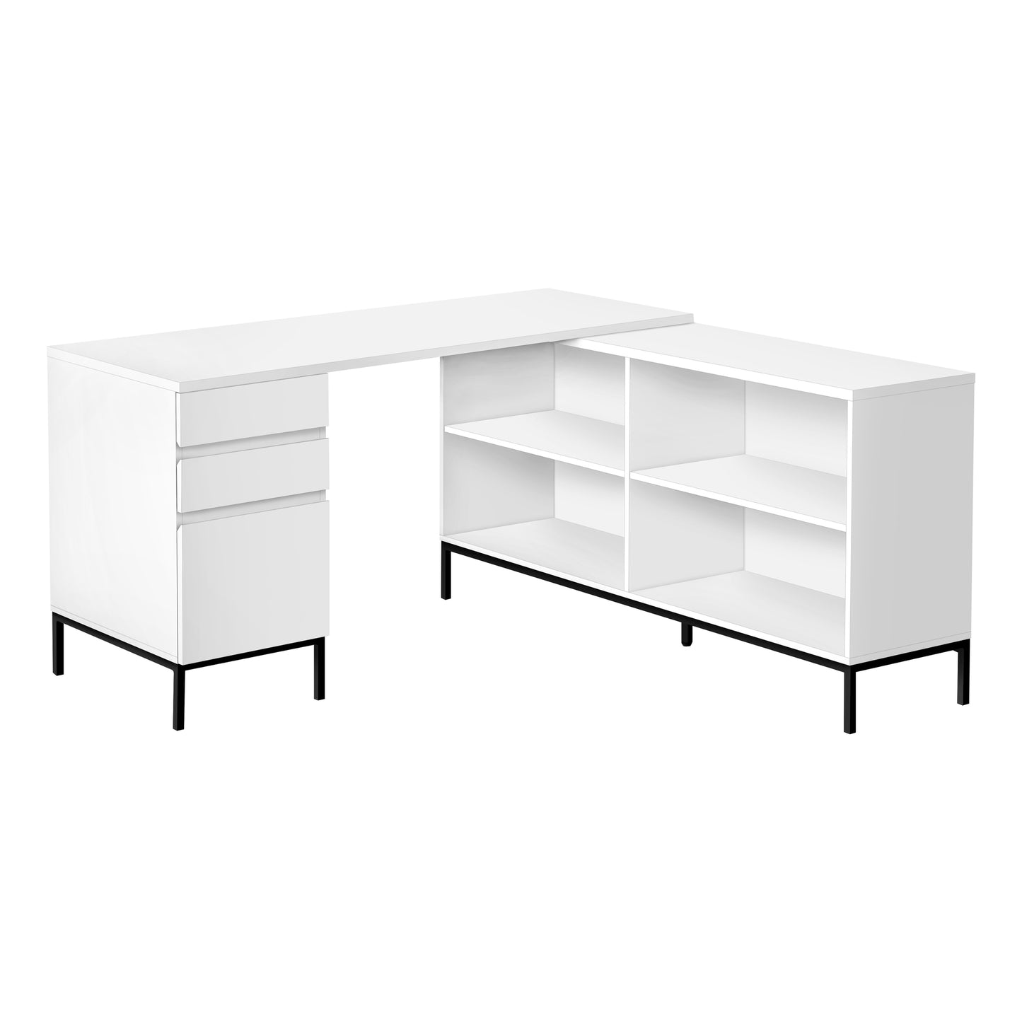 Bureau - 60"L / en Forme de L / #I7490