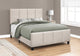Lit Queen Complet/ Tissu Beige / #MO6026Q