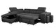 Pratiquo - Sofa-Lit Sectionel - Gris foncé