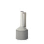 Moyen vase en céramique gris bicolore Burton