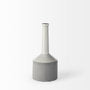 Moyen vase en céramique gris bicolore Burton