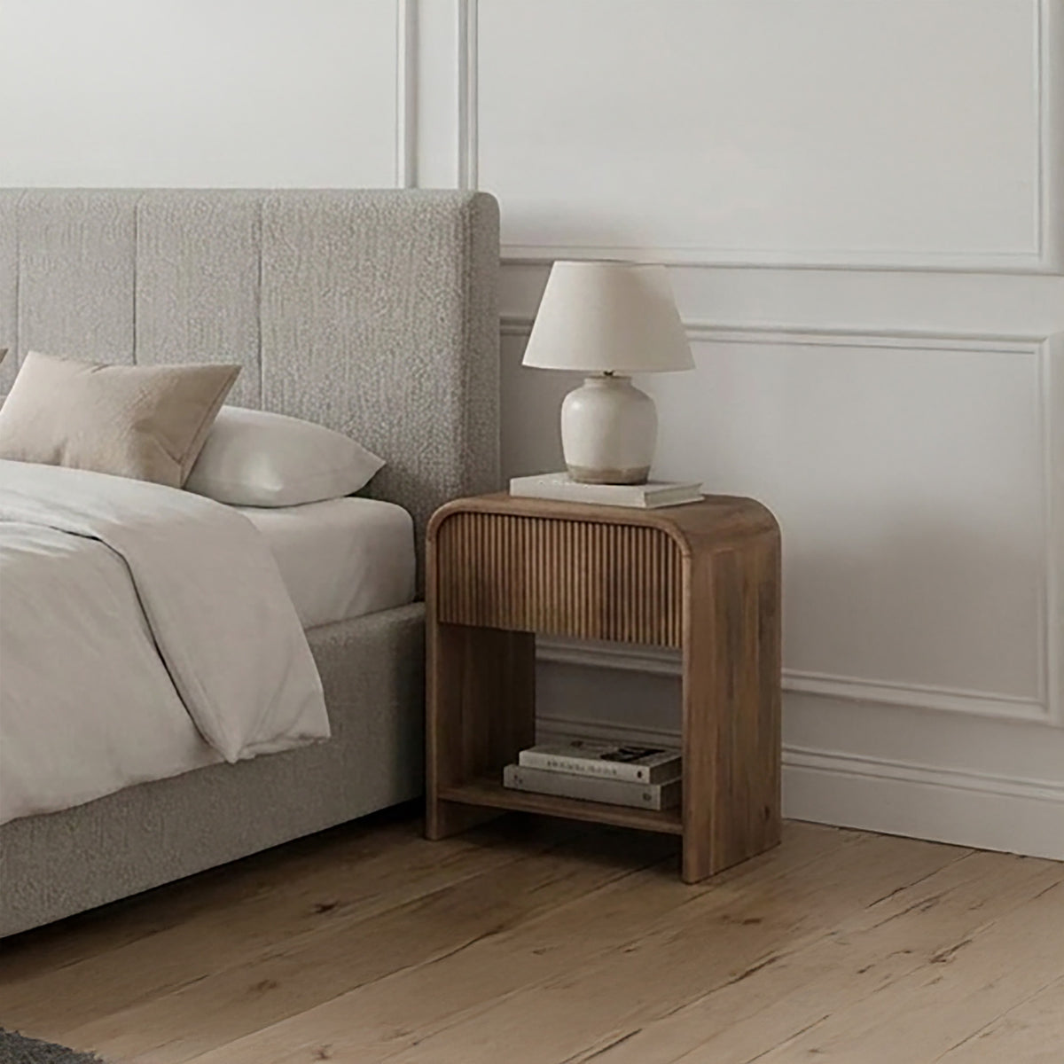 Table de chevet Rigaud fini naturel