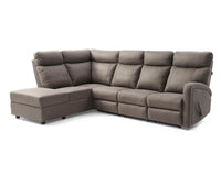 Sofa Sectionnel Inclinable/ Bordeaux