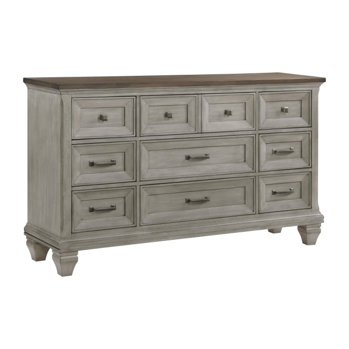 Commode double Esko, vue de côté