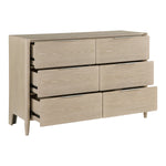 Commode double Laurent tiroirs ouverts - Meubles TOCO