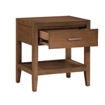 Table de chevet Antoine tiroir ouvert - Meubles TOCO