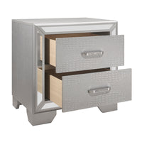 Table de Chevet Collection Aveline | Gris | 4-VS8241