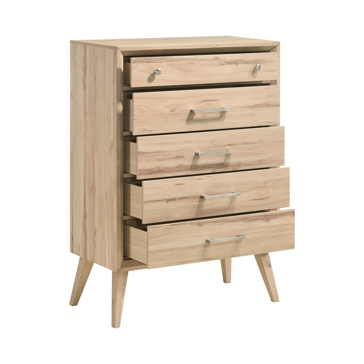 Commode haute Joaquin tiroirs ouverts - Meubles TOCO
