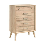 Commode haute Joaquin vue de côté - Meubles TOCO