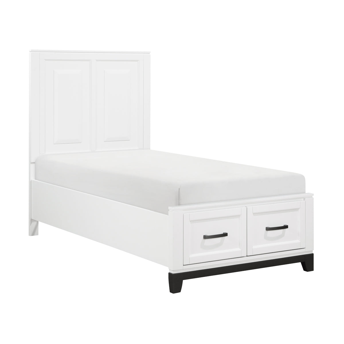 Lit Simple Complet Garretson | Blanc | 1-T541