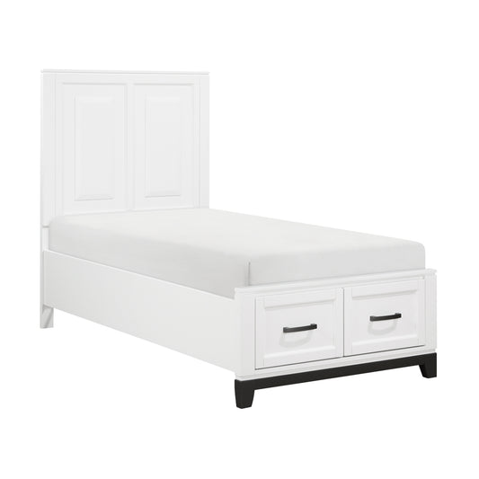 Lit Simple Complet Garretson | Blanc | 1-T541