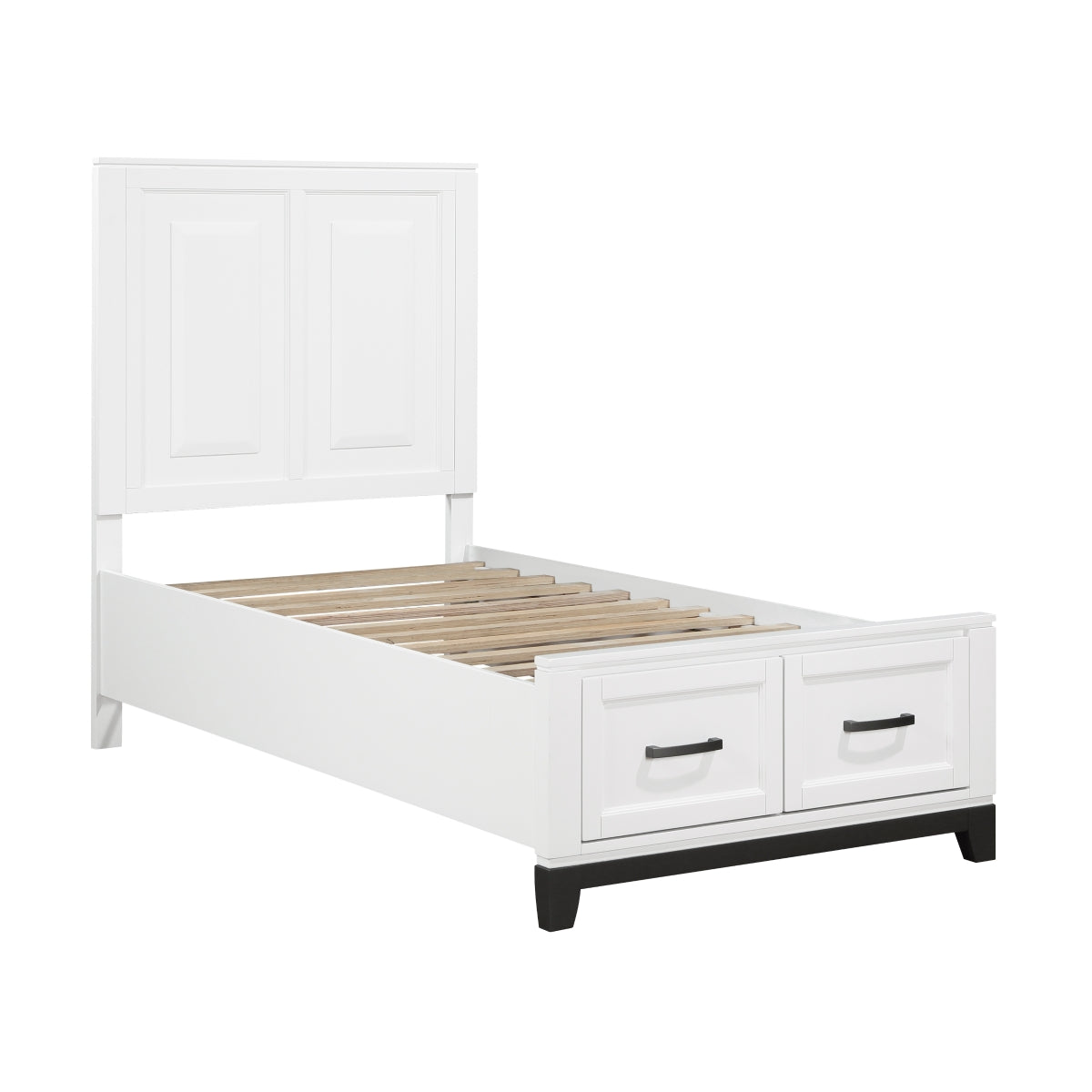 Lit Simple Complet Garretson | Blanc | 1-T541