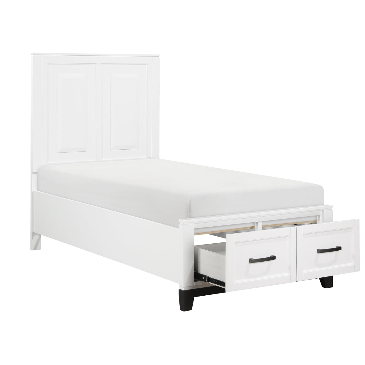 Lit Simple Complet Garretson | Blanc | 1-T541