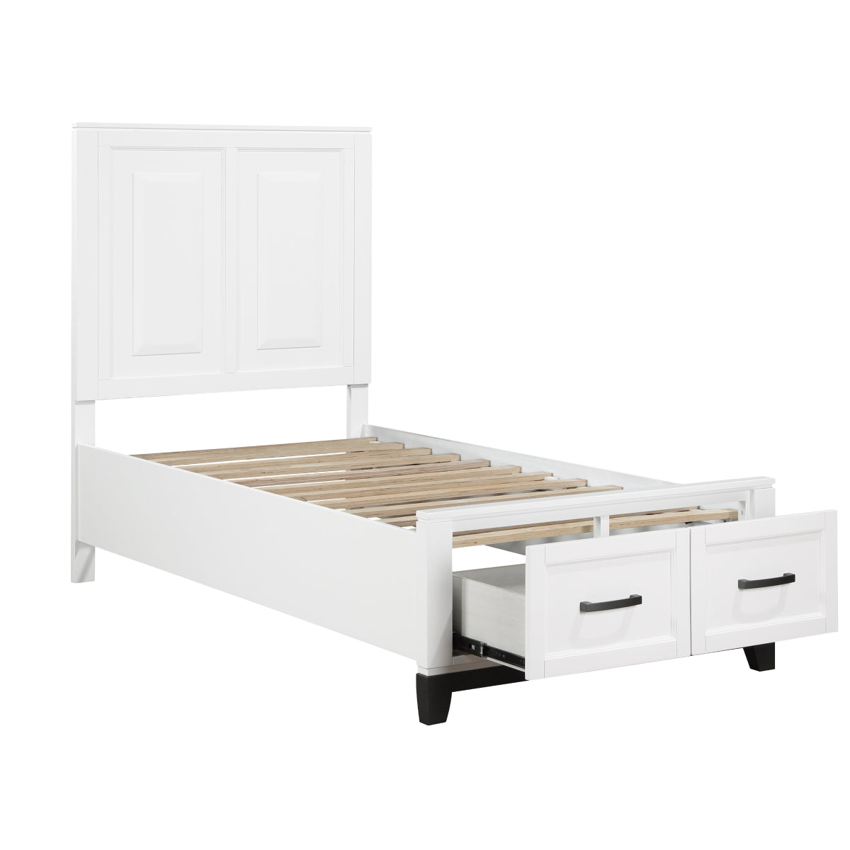 Lit Simple Complet Garretson | Blanc | 1-T541