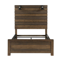 Lit Queen Complet Conway | Brun Antique | 1-7941