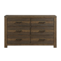 Commode 6 Tiroirs Conway | Brun Antique | 5-7941