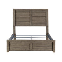 Lit King Complet Longview | Gris Rustique | KE1-KYG8941