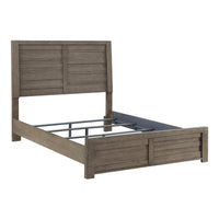 Lit King Complet Longview | Gris Rustique | KE1-KYG8941