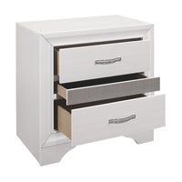 Table de Chevet Collection Luster | Blanc | 4-W5051