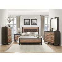 Lit Queen Complet Danridge | Marron Espresso | 1-8151
