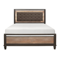Lit Queen Complet Danridge | Marron Espresso | 1-8151