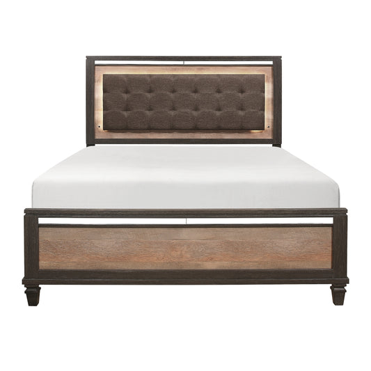 Lit Queen Complet Danridge | Marron Espresso | 1-8151