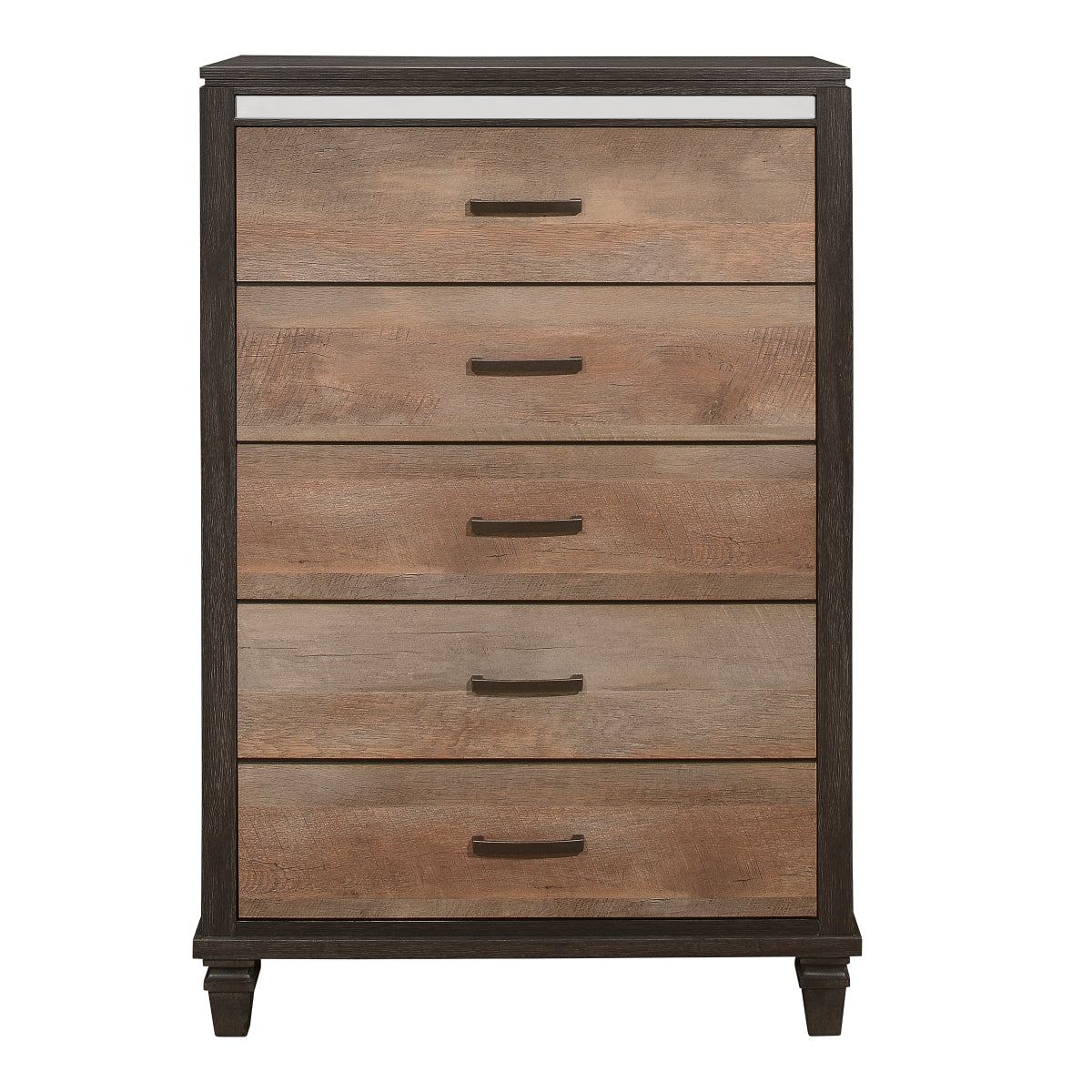 Commode 5 Tiroirs Danridge | Marron Espresso | 9-8151