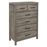 Commode 6 Tiroirs Bainbridge | Gris Vieilli | 9-6251