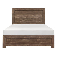 Lit Queen Complet Corbin | Brun Rustique | 1-1534