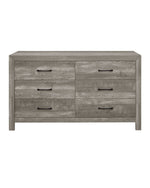 Commode double Ashton gris pâle