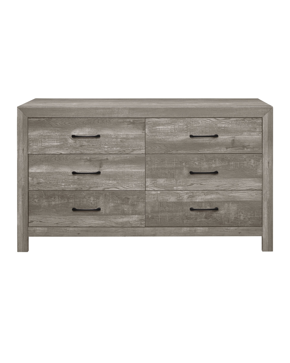 Commode double Ashton gris pâle