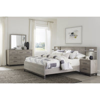 Lit Queen Complet Zephyr | Bois Foncé | Q1577E1