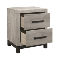 Table de Chevet Collection Zephyr | Gris | 4-7751