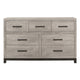 Commode 7 Tiroirs Zephyr | Gris | 5-7751
