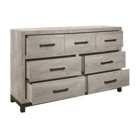 Commode 7 Tiroirs Zephyr | Gris | 5-7751