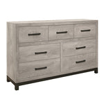 Commode double Stella gris