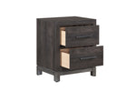 Table de chevet Stella gris foncé