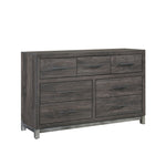 Commode double Stella gris foncé