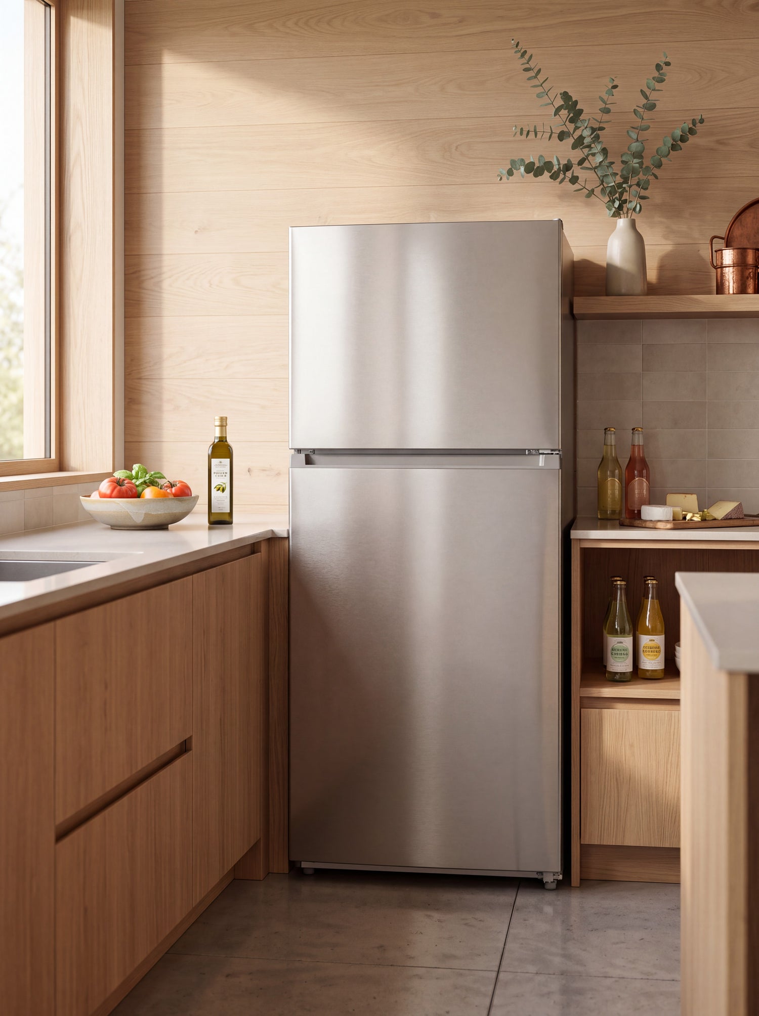 Réfrigérateur à congélateur supérieur, 30 po, 18,1 pi. cu.- MIDEA