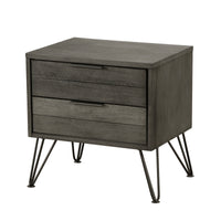 Table de Chevet Collection Urbanite | Gris Trois Tons |  4-4061