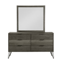 Commode 6 Tiroirs Urbanite | Gris | 5-4061