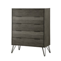 Commode 5 Tiroirs Urbanite | Gris | 9-4061
